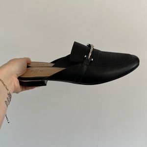 Call it Spring leather mules